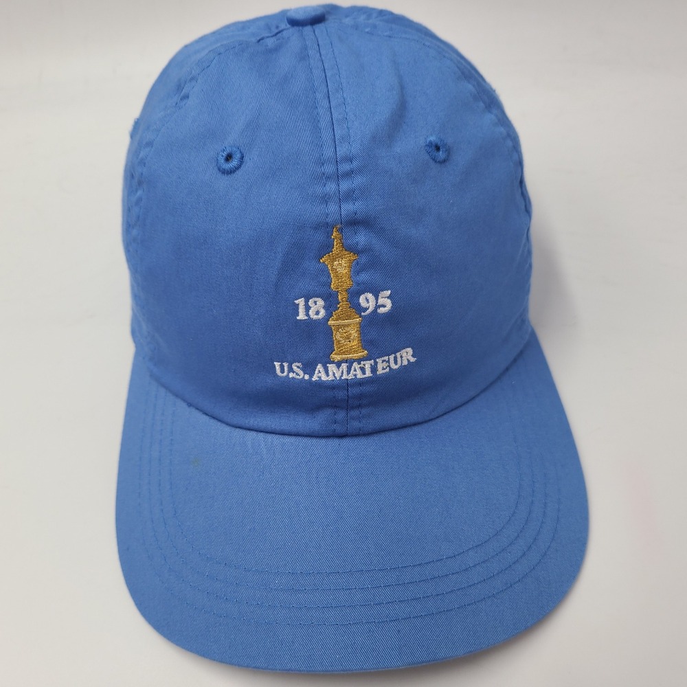 US Amateur Championship Hat Adjustable Ahead Blue USGA Golf 1895 Lightweight Men